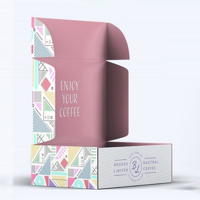 UV Coating Picture Shipping Box Fashion Gift Box Custom Logo