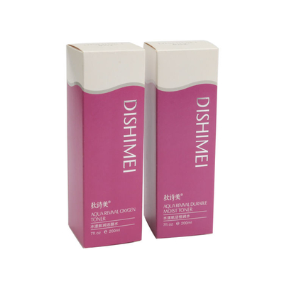 PMS Color Personalized Skin Care Box Cosmetic Folding Carton Packaging