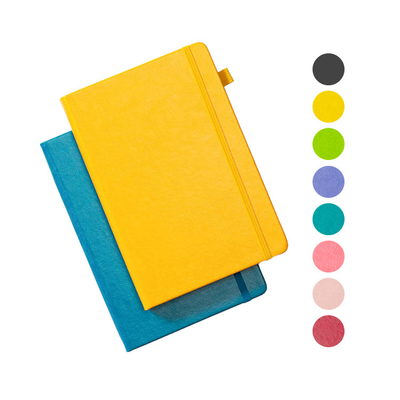 Embossed Pu Leather Spiral Notebook Printing Custom Logo Journals
