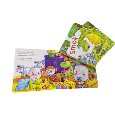 Kids A5 Children Board Book Printing Hardcover Full Color Service