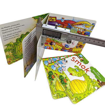 Kids A5 Children Board Book Printing Hardcover Full Color Service