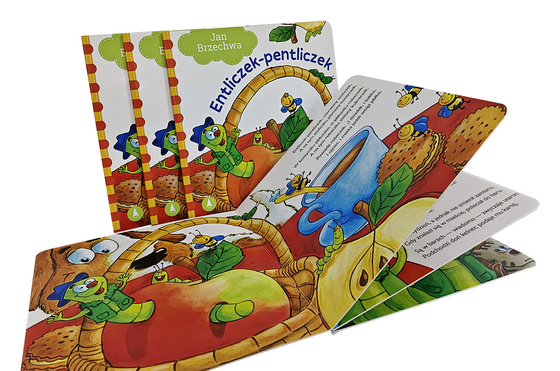Custom A4 Toddler Book Printing Sewn Binding