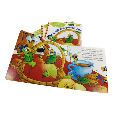 Custom A4 Toddler Book Printing Sewn Binding