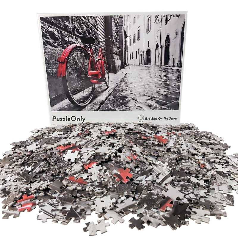1000pcs Different Shape Custom Made Jigsaw Puzzle 1 Color Printing