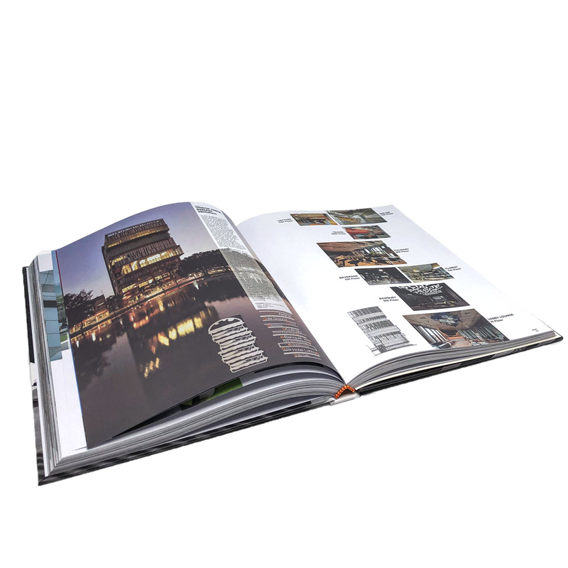 Small Moq Color Coffee Table Photo Book Printing Graphic Novel Printing