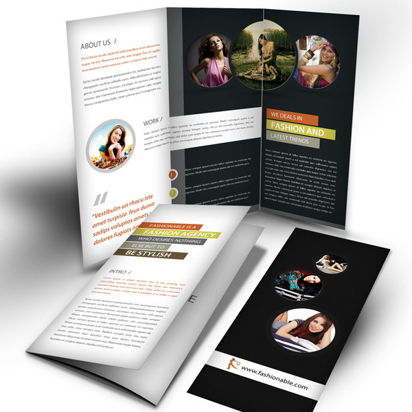Top Sponsor Listing Brochure Flyer Printing Customized Catalog Booklet Printing