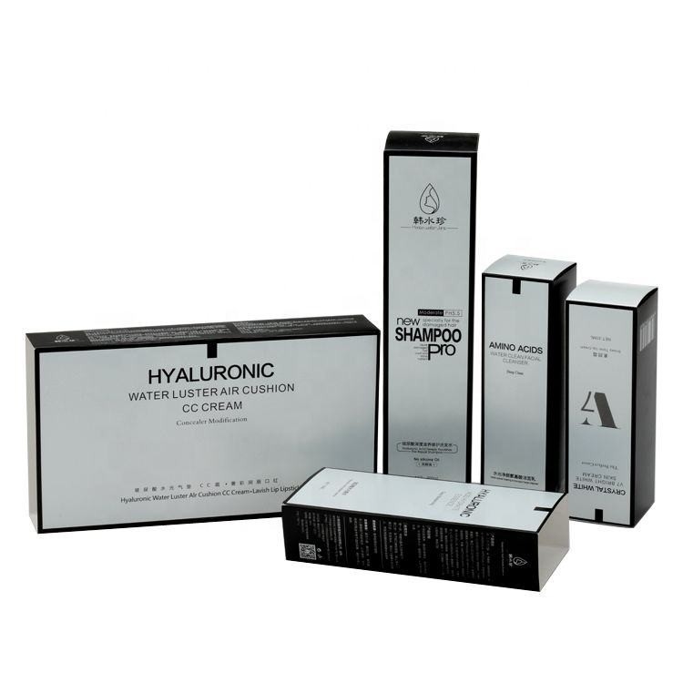 PMS Color Personalized Skin Care Box Cosmetic Folding Carton Packaging