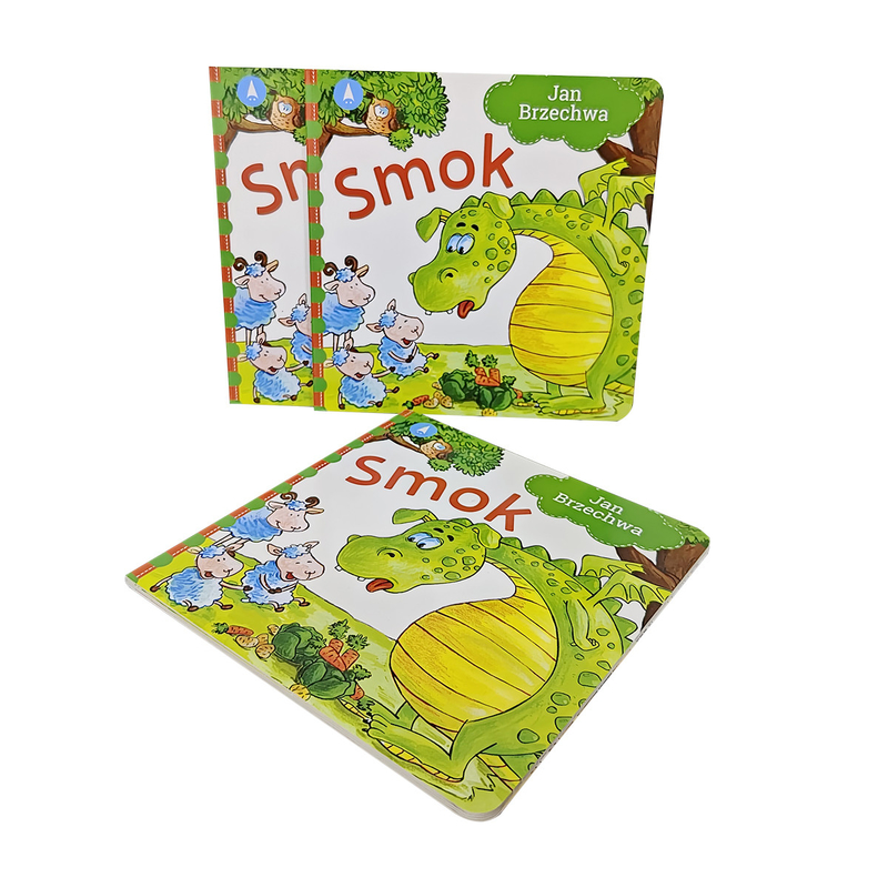 Kids A5 Children Board Book Printing Hardcover Full Color Service